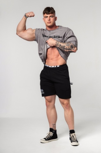 Шорты Nebbia Gym Sweatshorts GYM BRO 352 Black