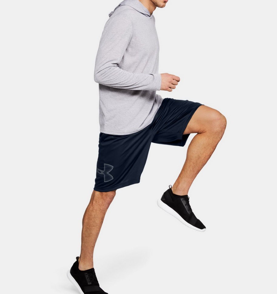Шорты Under Armour UA TECH GRAPHIC SHORT Academy /  / Steel 1306443-409