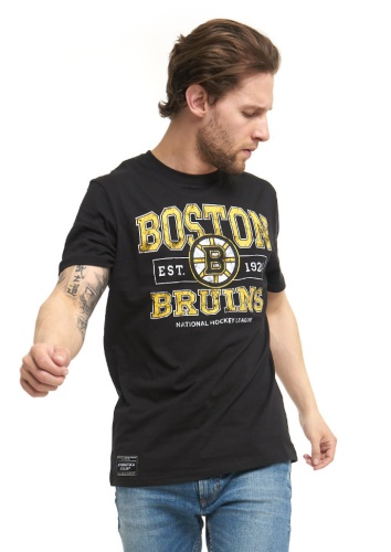 Футболка ATRIBUTIKA & CLUB Boston Bruins, черн. 31290