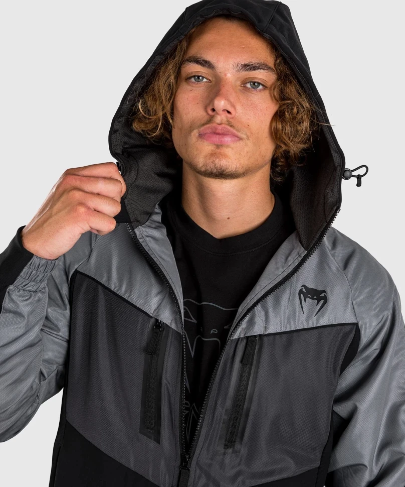 Ветровка спортивная Venum Laser 3.0 Black/Grey 06411