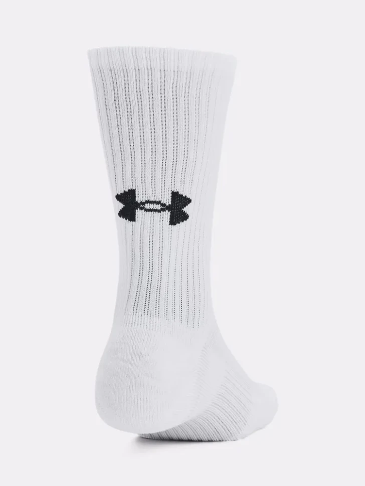 Носки (3 пары) Under Armour Unisex UA TC 3pk Crew 1386311-100