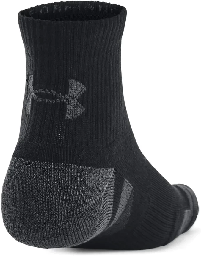 Носки Under Armour UA Performance Tech 3pk Qtr-BLK 1379510-001