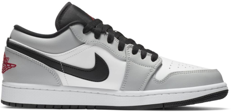 Кроссовки Nike air jordan 1 low Light smoke grey 553558-030