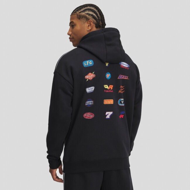 Толстовка Under Armour Pjt Rck Icon Fleece Hdy 1389916-001