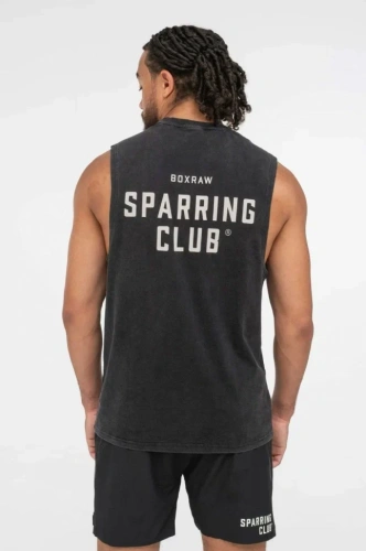 Майка BOXRAW Sparring Club BXRW-SPCLTT-Black