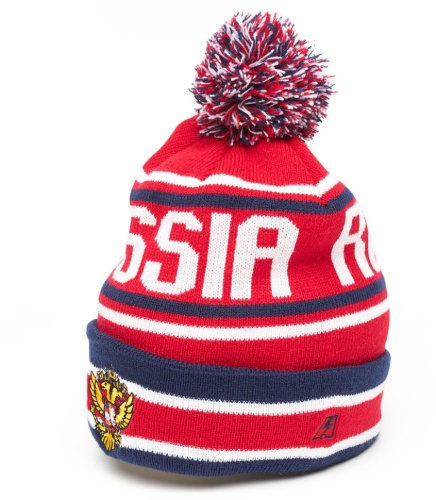 Шапка ATRIBUTIKA & CLUB Россия, бел.-син.-красн. 11373