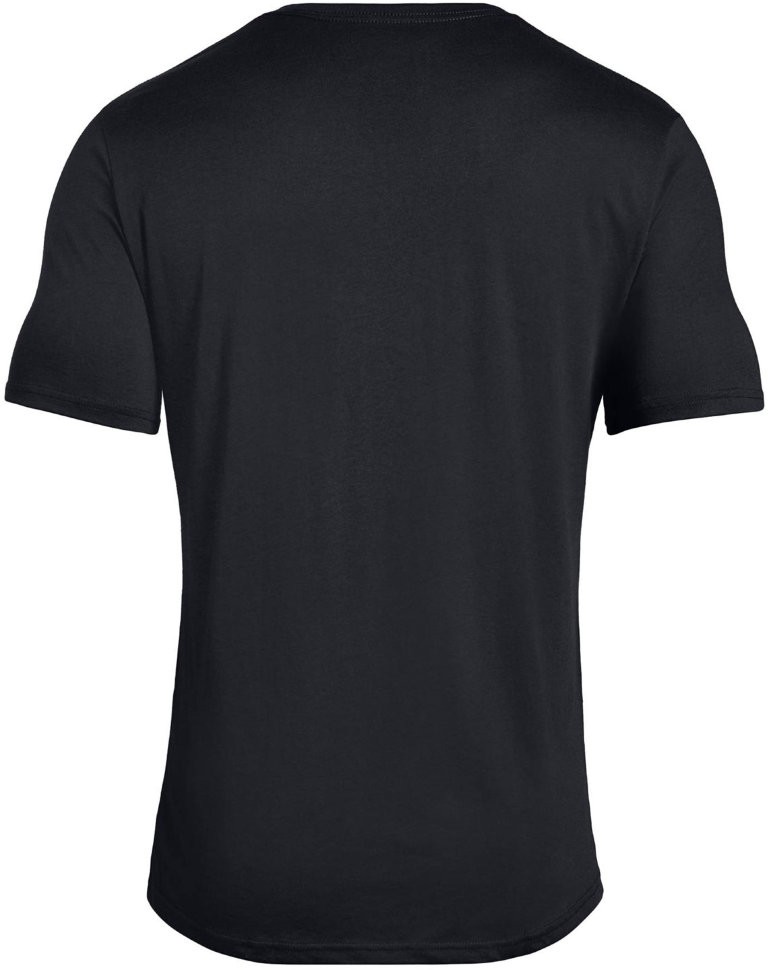Футболка Under Armour UA GL Foundation SS T Black / White / Red 1326849-001