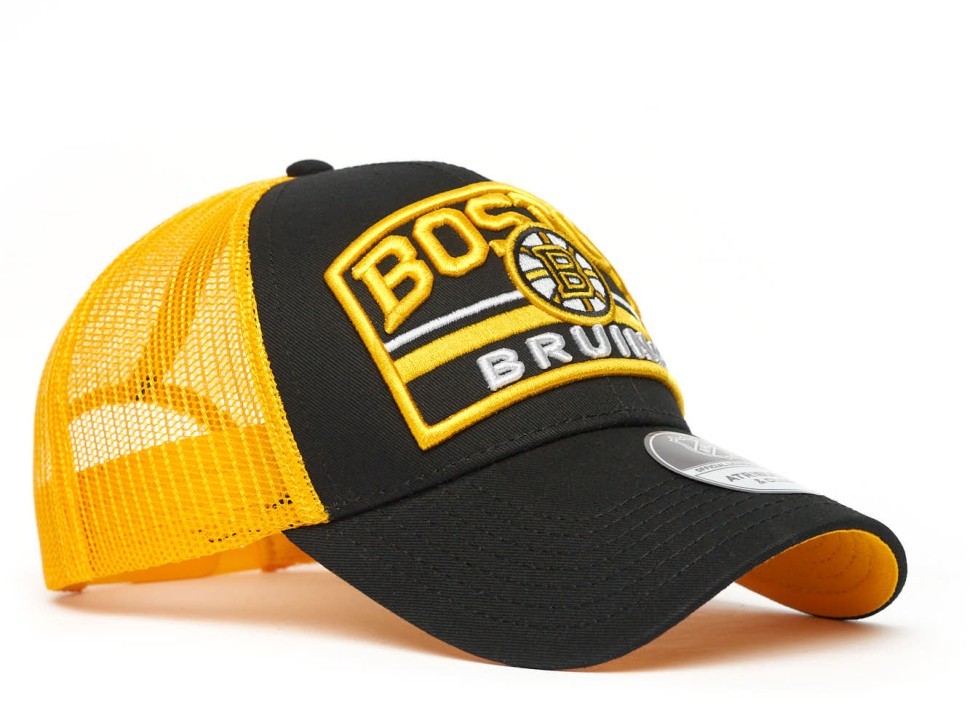 Бейсболка ATRIBUTIKA&CLUB Boston Bruins, черн.-желт. 31732