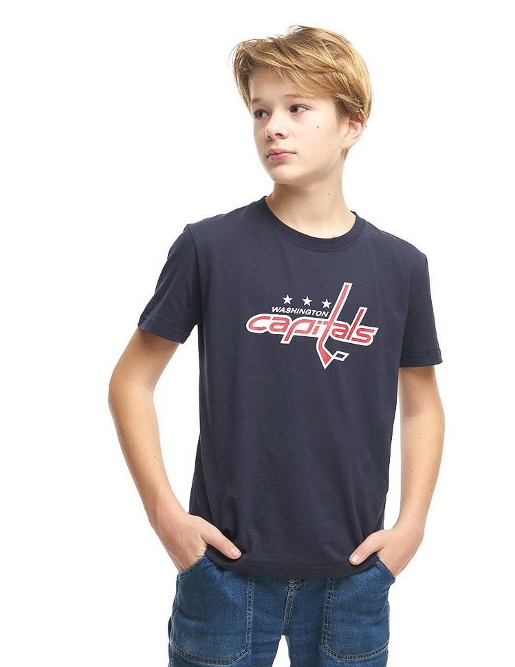 Футболка ATRIBUTIKA & CLUB детская Washington Capitals, син. 309100