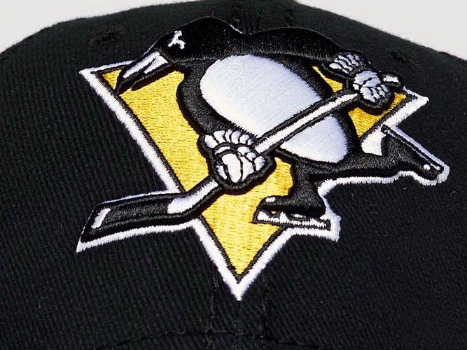 Бейсболка ATRIBUTIKA & CLUB Pittsburgh Penguins, черн. 29085