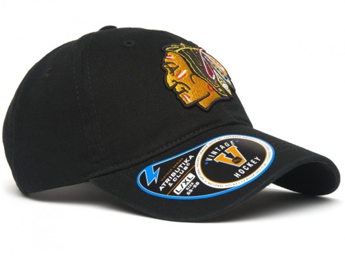 Бейсболка ATRIBUTIKA & CLUB Chicago Blackhawks, черн. 31686