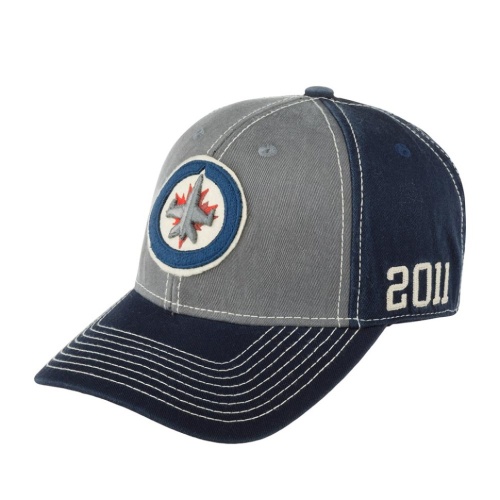 Бейсболка AMERICAN NEEDLE Winnipeg Jets Advantage NHL синий 06-663-06-00