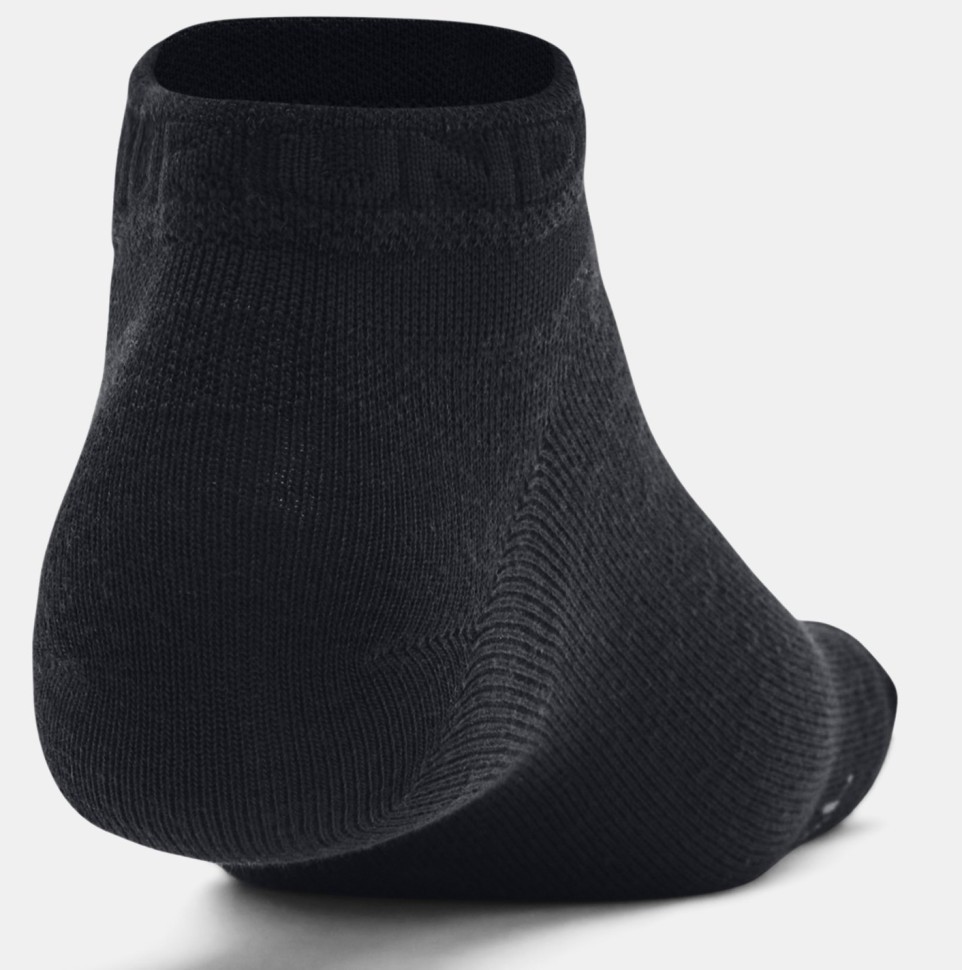 Носки Under Armour UA Essential Low Cut 3pk-BLK 1382958-001