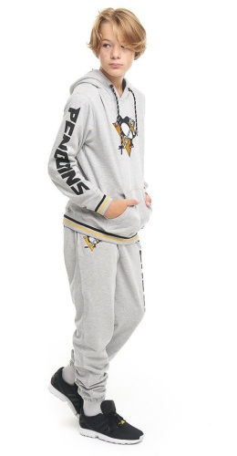 Брюки ATRIBUTIKA & CLUB детские Pittsburgh Penguins, сер. 46150