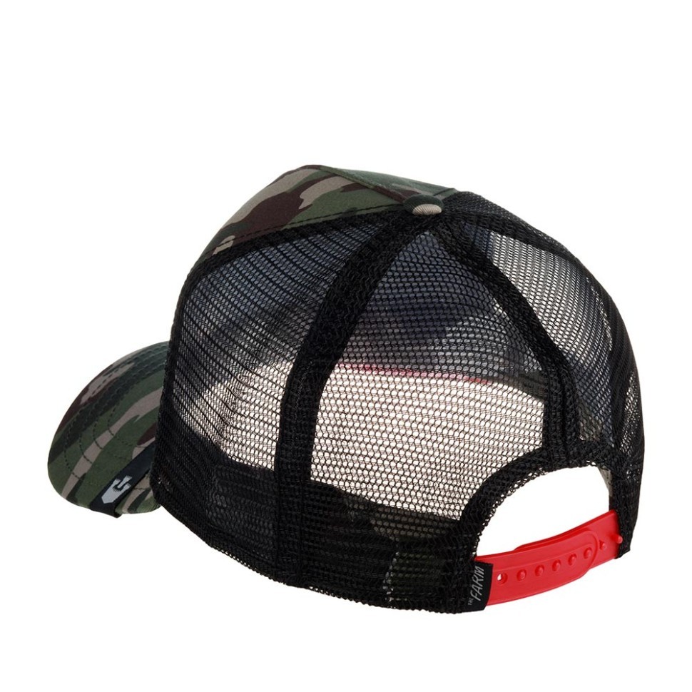 Бейсболка GOORIN BROTHERS ANIMAL FARM BLACK PANTHER 101-0381 (камуфляж - черный) 91-643-00-00