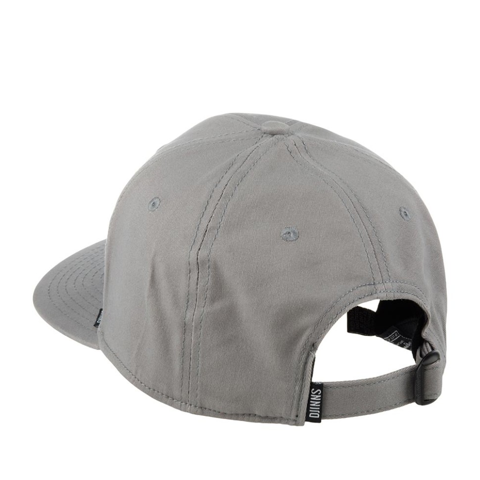 Бейсболка DJINNS 6P TrueFit 2.0 Cap Brushed Twill (серый) 50-180-08-00