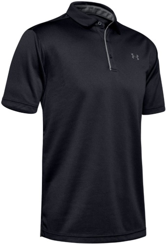 Поло Under Armour Tech Polo Black / Graphite / Graphite 1290140-001
