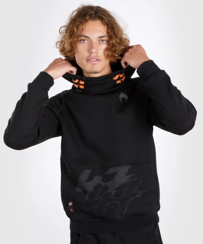 Толстовка Venum S47 Hoodie - Black/Orange Ven05022-112