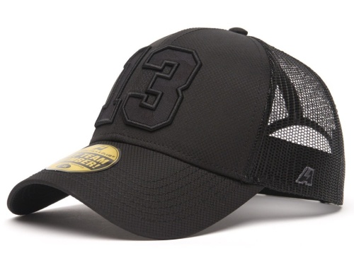 Бейсболка ATRIBUTIKA & CLUB №13, черн.-сер. 207236