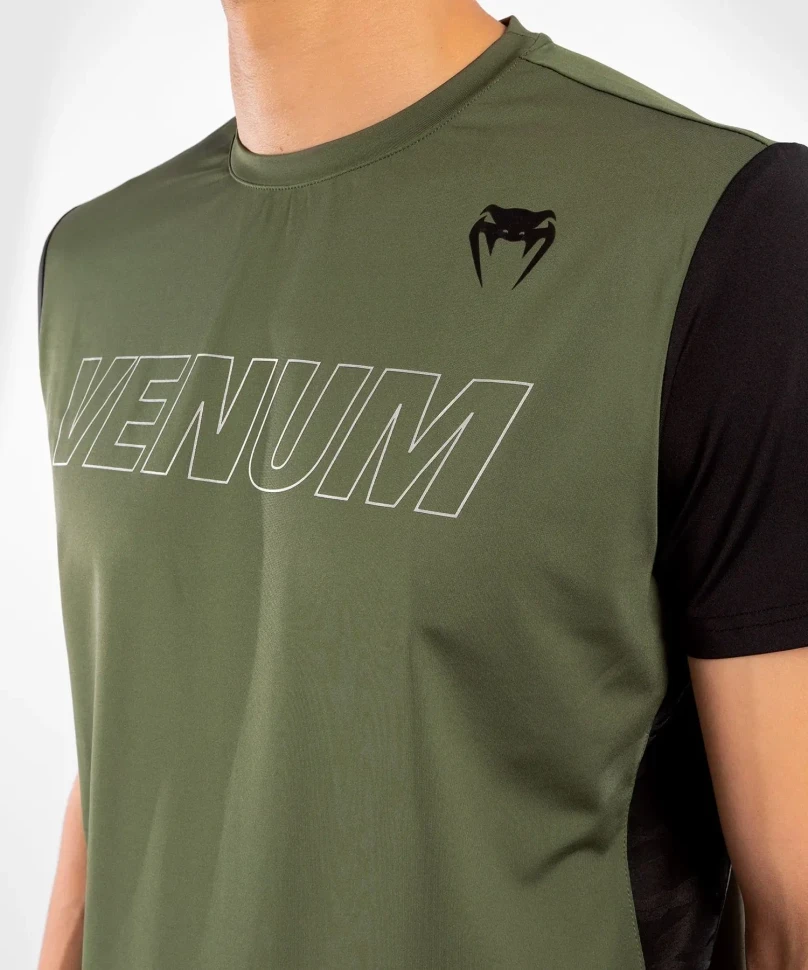 Футболка Venum Classic Evo Dry Tech T- shirt - Khaki/Silver ven04262-578