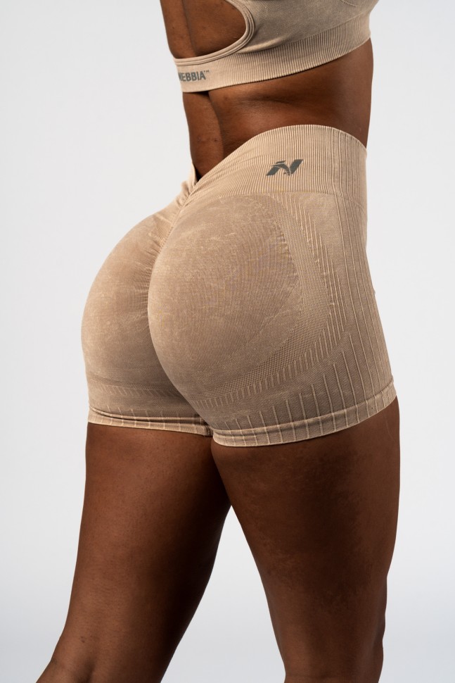 Шорты Nebbia High Waisted Push-Up Shorts TOTALLY SEAMLESS 304 Cream