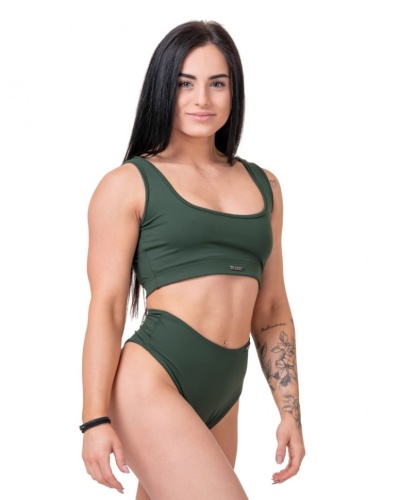 Топ Nebbia Miami sporty bikini - bralette 554 green