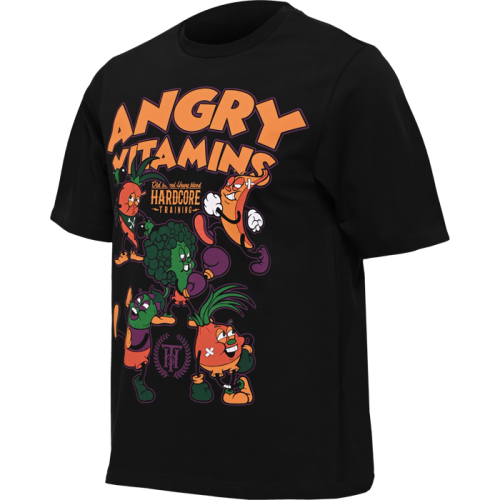 Футболка Hardcore Training Angry Vitamins Black Oversized Fit 3.0 hctshirt0472