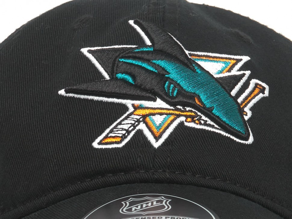 Бейсболка ATRIBUTIKA & CLUB San Jose Sharks, черн. 31645