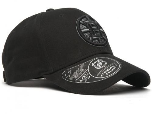Бейсболка ATRIBUTIKA & CLUB Boston Bruins, черн. 31620
