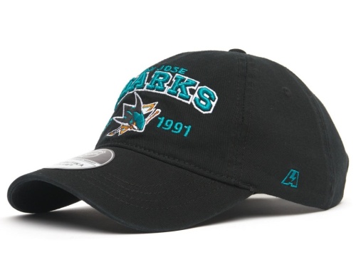 Бейсболка ATRIBUTIKA & CLUB San Jose Sharks, черн. 31216
