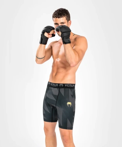 Шорты Venum компрессионные Razor Vale Tudo Shorts - Black/Gold ven04674-126