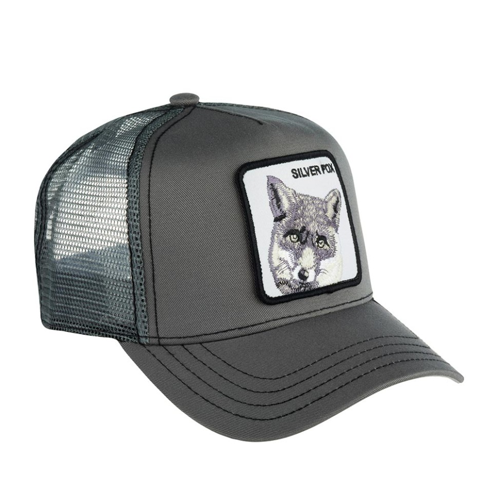 Бейсболка GOORIN BROTHERS ANIMAL FARM SILVER FOX 101-0390 (серый) 91-650-08-00