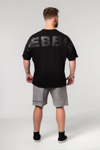Футболка Nebbia Oversized Heavyweight Cotton T-shirt NO SHORTCUTS 354 Black