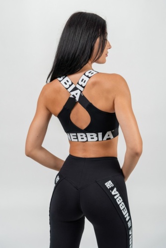 Бра Nebbia Medium-Support Criss Cross Sports Bra ICONIC 230 Black