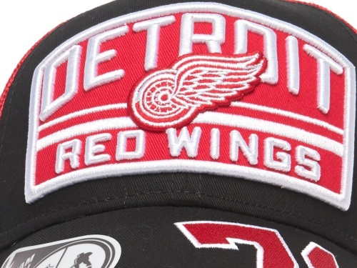 Бейсболка ATRIBUTIKA & CLUB Detroit Red Wings №71, черн.-красн. 31458