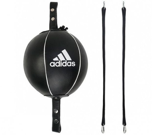 Груша пневматическая на растяжках Pro Mexican Double End Ball Leather черная (20 х 20см)adiBAC121