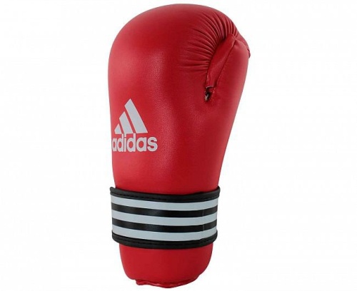 Перчатки полуконтакт Adidas WAKO Kickboxing Semi Contact Gloves adiWAKOG3красные