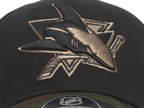 Бейсболка ATRIBUTIKA & CLUB San Jose Sharks, черн. 31668