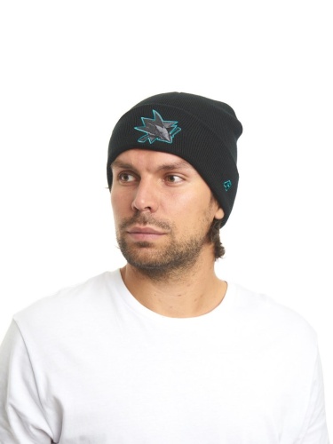 Шапка ATRIBUTIKA & CLUB San Jose Sharks, черн. 59209