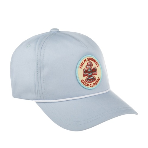 Бейсболка AMERICAN NEEDLE арт. 19H001A-PALMS Palm Springs Lightweight Rope (голубой) 06-485-19-00