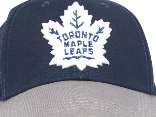 Бейсболка ATRIBUTIKA & CLUB Toronto Maple Leafs, син.-сер. 31229