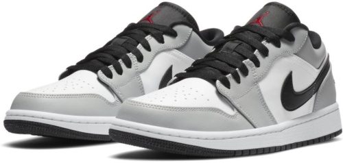 Кроссовки Nike air jordan 1 low  Light smoke grey 553558-030