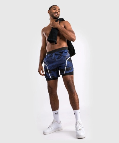 Шорты Venum Electron 3.0 Fight Shorts Navy Blue ven04545-018