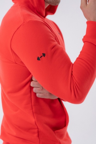Толстовка Nebbia Men Pull-over Hoodie with a Pouch Pocket 331 Red