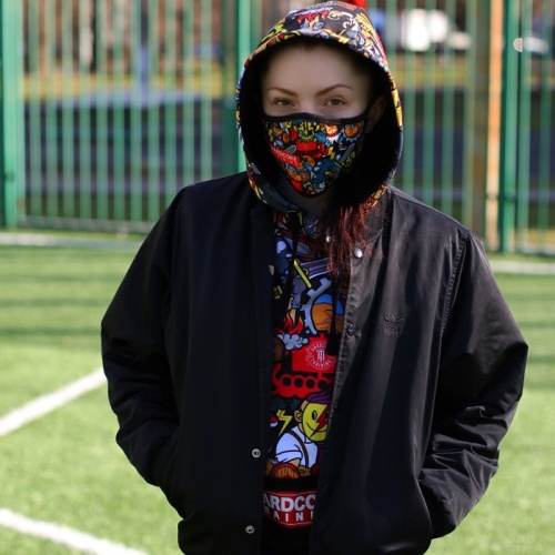 Неопреновая маска Hardcore Training Doodles Color 2.0 hctfig047