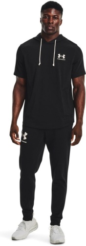 Толстовка Under Armour с коротким рукавом UA Rival Terry LC SS HD 1370396-001