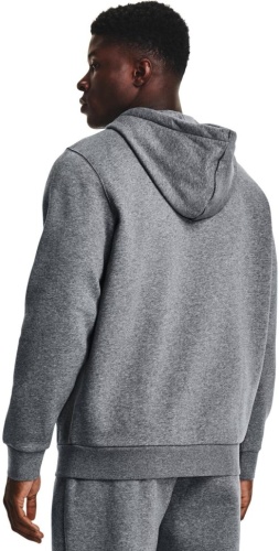 Толстовка Under Armour UA Essential Fleece FZ Hood-GRY 1373881-012