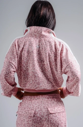 Свитшот Nebbia Half-zip Leopard Sweatshirt PRIMAL 866 Pink