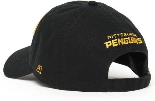 Бейсболка ATRIBUTIKA & CLUB Pittsburgh Penguins, черн. 29038