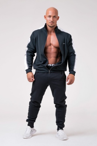 Олимпийка Nebbia Iconic jacket of Champions 176 black